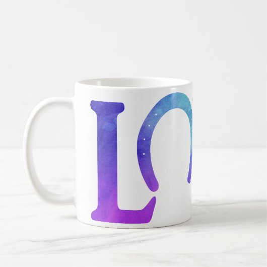 Mug Amour de sabot violet (Gauche)
