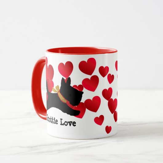 Mug Amour de Scottie (Devant gauche)