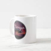 Mug amour de soi positif vibe paroles inspirantes (Devant gauche)