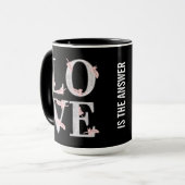 Mug AMOUR DE Texte (Devant gauche)
