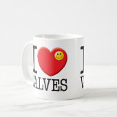Mug Amour de valves (Devant gauche)