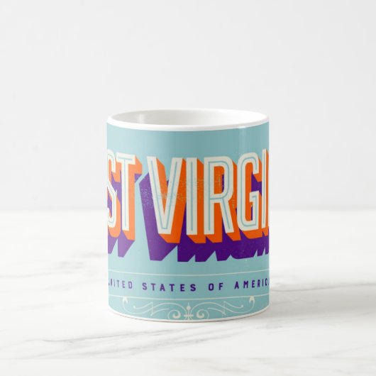 Mug AMOUR de Virginie-Occidentale États-Unis (Centre)