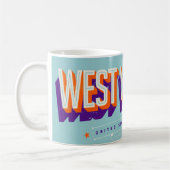 Mug AMOUR de Virginie-Occidentale États-Unis (Gauche)