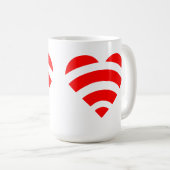 Mug Amour de Wifi (Devant droit)