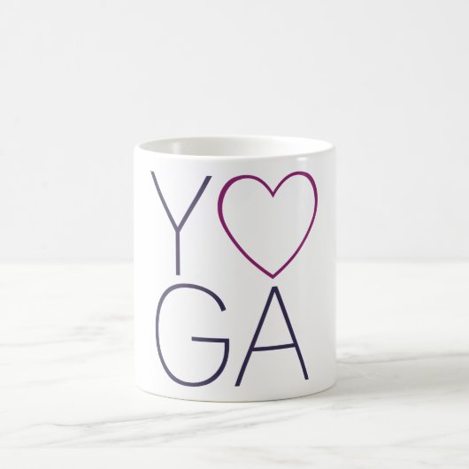 Mug amour de yoga (Centre)