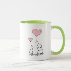 Mug Amour d'éléphant