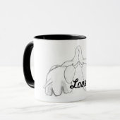 Mug Amour d'éléphant (Devant gauche)