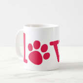 Mug Amour des animaux (Devant gauche)