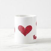Mug Amour des coeurs (Centre)
