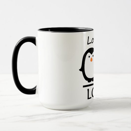 Mug Amour des pingouins (Gauche)