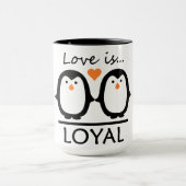Mug Amour des pingouins (Centre)
