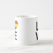 Mug Amour - Drapeau de la Bolivie (Centre)