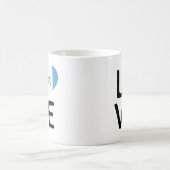 Mug Amour - Drapeau du Guatemala (Centre)