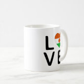 Mug Amour - Drapeau du Niger (Devant droit)