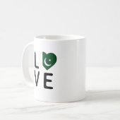 Mug Amour - Drapeau du Pakistan (Devant gauche)