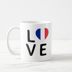 Mug Amour - Drapeau France