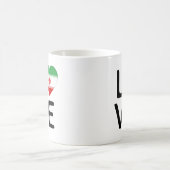 Mug Amour - Drapeau Iran (Centre)