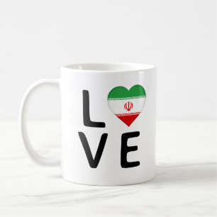 Mug Amour - Drapeau Iran