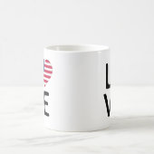 Mug Amour - Drapeau Liberia (Centre)