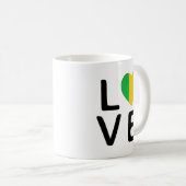 Mug Amour - Drapeau Mali (Devant droit)