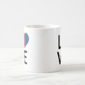 Mug Amour - Drapeau Mongolie (Centre)