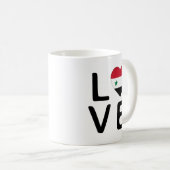 Mug Amour - Drapeau Syrie (Devant droit)