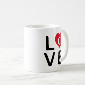 Mug Amour - Drapeau Turquie (Devant droit)