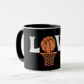 Mug Amour du basket-ball (Devant gauche)