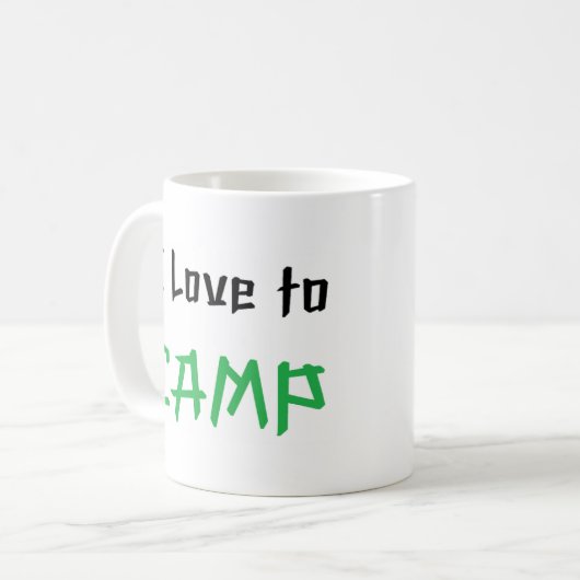 Mug amour du camp (Devant gauche)
