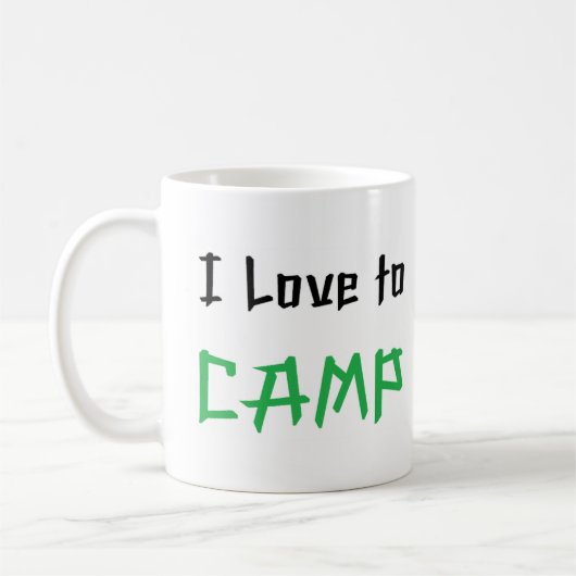 Mug amour du camp (Gauche)