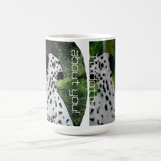 Mug Amour du chien dalmate (Centre)