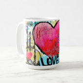 Mug Amour du coeur (Devant gauche)