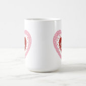 Mug Amour du coeur mignon (Centre)