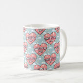 Mug Amour du jour le plus doux (Devant droit)