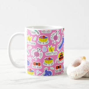 Mug Amour du tricot et du crochet