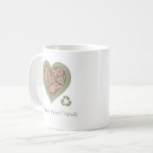 Mug Amour Éco et Coeur (Devant gauche)