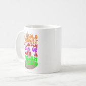 Mug Amour éffrayant perdu : Sorcières à cheval Vacuums (Devant gauche)