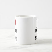 Mug Amour Élargir mes expansions jeu Devise (Centre)