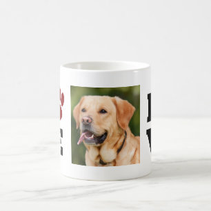 Mug Amour Empreinte de patte Amoureux des animaux Amou