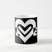 Mug Amour en blanc (Centre)
