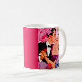 Mug amour en fleurs (Devant droit)