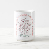 Mug Amour en fleurs pour maman (Centre)