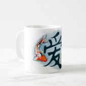 Mug Amour environnant de Koi (Devant gauche)