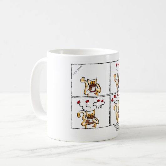 Mug Amour est Nutella (Devant gauche)