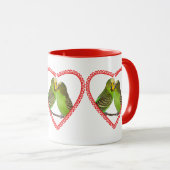 Mug Amour et Bisous (Devant droit)