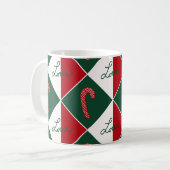 Mug Amour et Canne de Bonbon (Devant gauche)