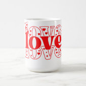Mug Amour et Coeurs (Centre)