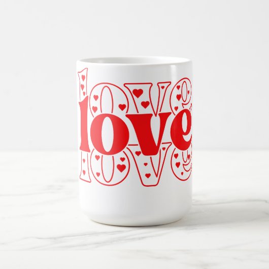 Mug Amour et Coeurs (Centre)