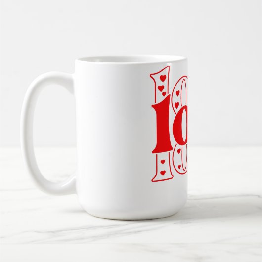 Mug Amour et Coeurs (Gauche)