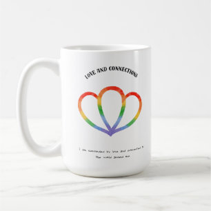 Mug Amour et connexion Affirmation positive